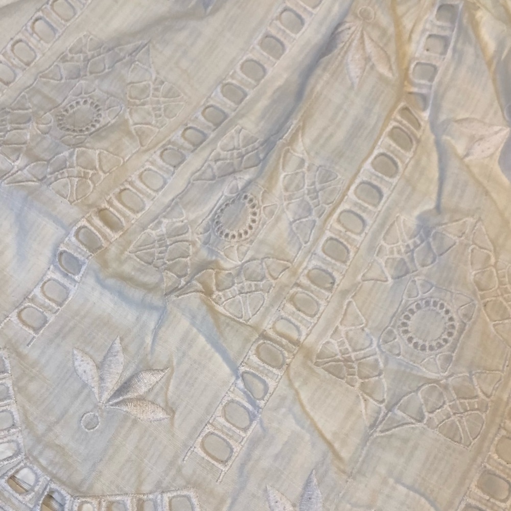 Hollister White Patterned Halter Top - Picture 6 of 9